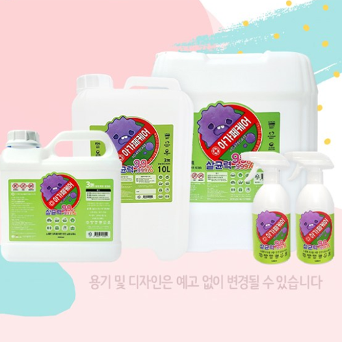 아가페케어 올인원 살균소독수, 1개, 4L