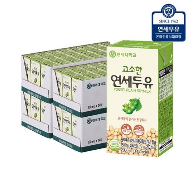 기타 연세두유 고소한 200ml x 96팩, 단일상품