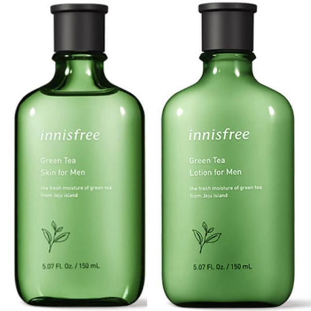 이니스프리 그린티 포맨 스킨+로션 2종세트new 150ml+150ml 