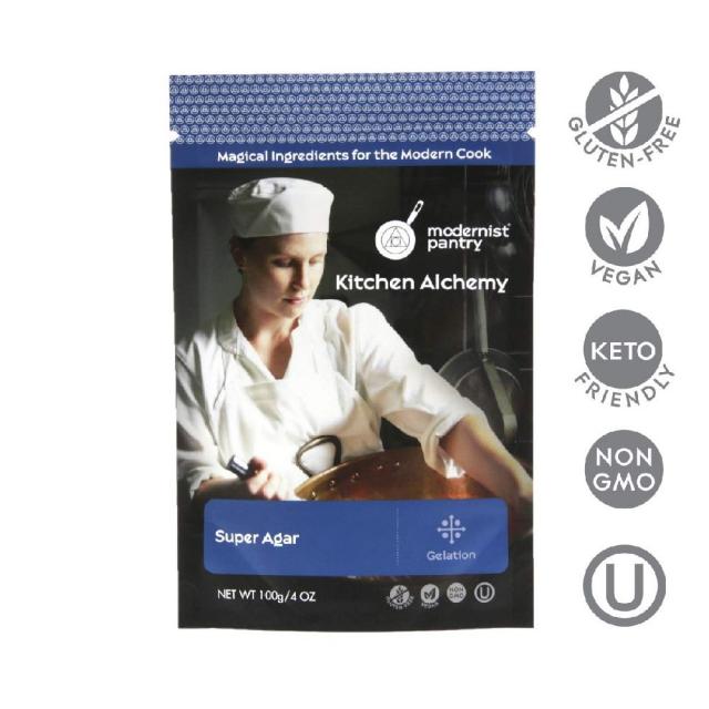 Modernist Pantry 모더니스트 팬트리 고강도 젤라틴 한천가루 100 g, none, 100g