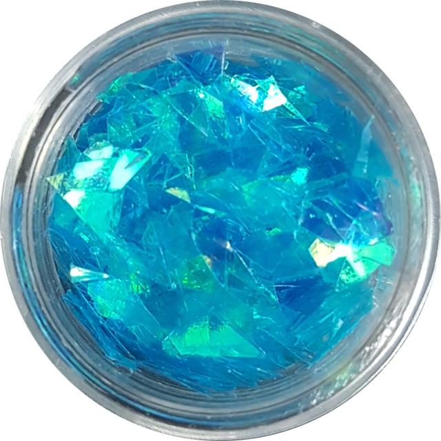 네일쎈 네일아트 난사글리터 네일글리터, 1개, KR-26(레인보우 블루)