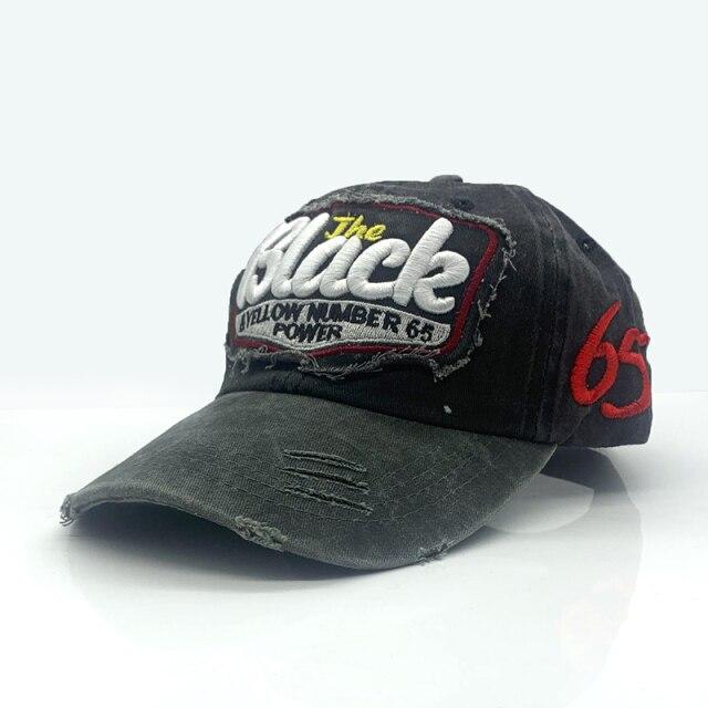 뜨거운 100% 씻어 면화 야구 모자 Snapback 모자 복고풍 문자 뼈 모자 남성 여성 Gorras Hombre 아빠 캐주얼 Casquette