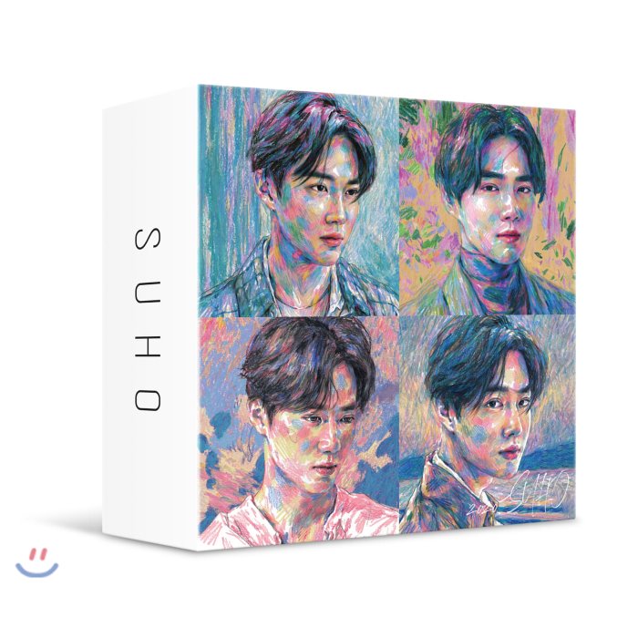 수호 (SUHO) - 미니앨범 1집 : 자화상 (Self-Portrait) [스마트 뮤직 앨범(키트 앨범)] : * 불량 사항 및 키트 사용에 관한 문의는 ...