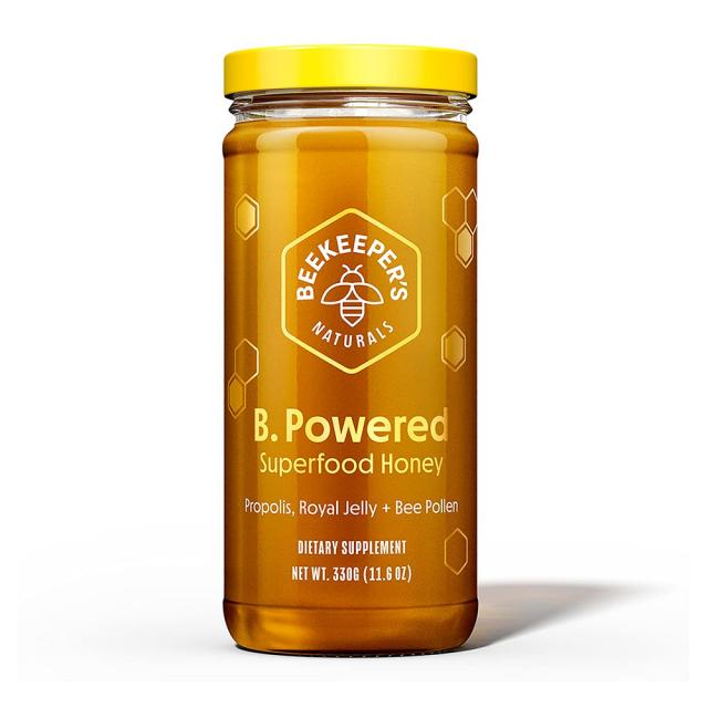BEEKEEPER'S NATURALS 비키퍼스 내츄럴스 B.powered - 프로폴리스,로얄젤리,화분 330그램, 47회 분량