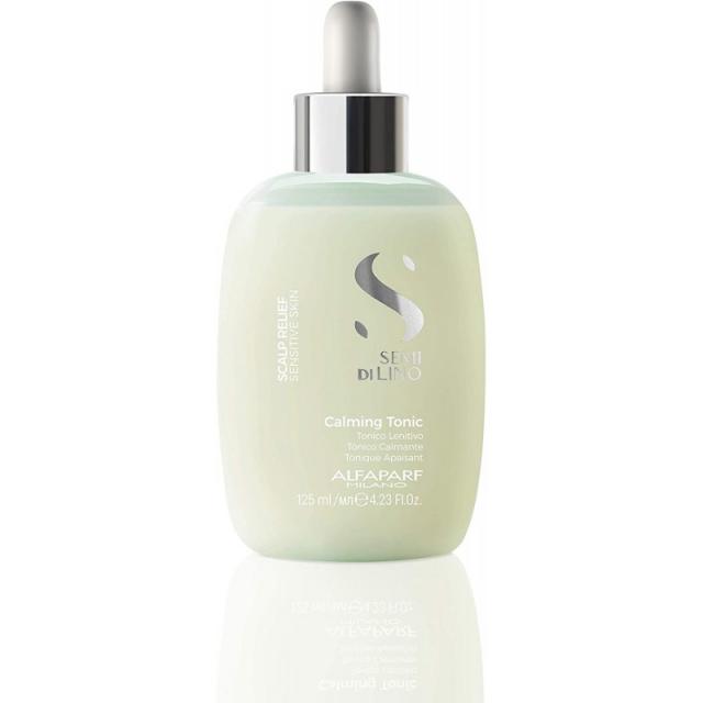 Alfaparf Milano Semi Di Lino Scalp Relief Calming Tonic for Sensitive Skin-즉각적인 진정 효과-진정 편안함 및 수분 공, 1