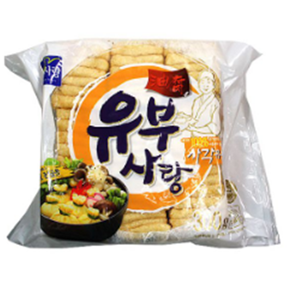 유부피 집에서 초밥 레시피 사각 조미 토핑 네모 슬라이스 냉동 유부, 슬라이스500g