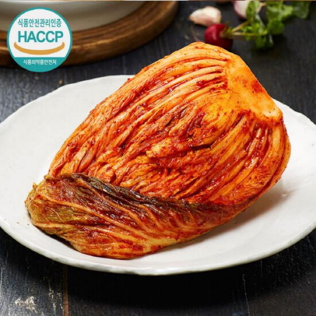 자연락 전라도 배추김치 3kg 당일생산발송 국산재료 HACCP 저염, 단품