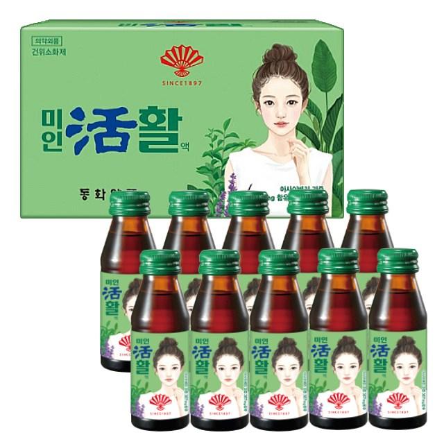 부채표 미인활 10,20,30,50,100병 모음 소화드링크, 30개, 750ml