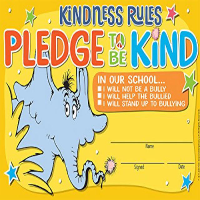 Eureka Horton Kindness Kindness Rules Pledge Recognition Awards (844172) 유레카 호튼 친절 친절 규칙 공로 인정 상 (, nullSET