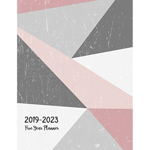 2019-2023 5 년 플래너 : 월간 일정 구성-향후 5 년 일정 계획자 60 개월 달력 약속 노트 월간 플래너, 단일옵션