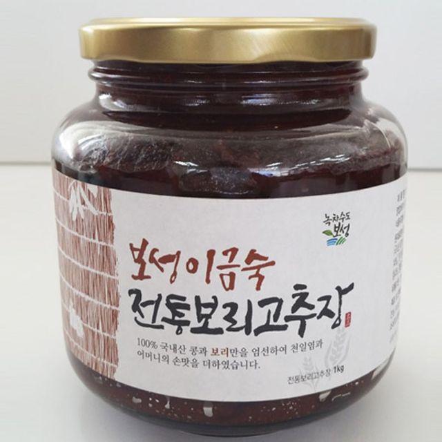 #SY_C+ Θㅀ§ 고추장 장/소스 보성전통 보리고추장 1kg $% 2F29BB 무료배송상품 최상의 상품으로 보답하, #sy_c 1 #sy_c