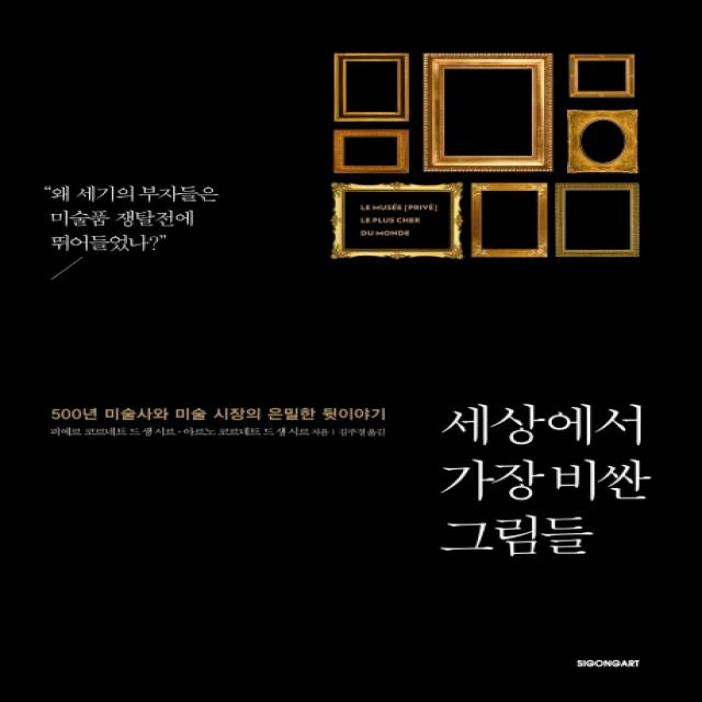 세상에서 가장 비싼 그림들:500년 미술사와 미술 시장의 은밀한 뒷이야기, 시공아트