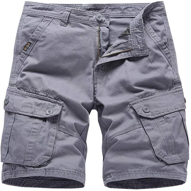 N a CARGO 반바지. 표준 MEN XALUTEC MEN 주의 OUTDOOR RELAXED LOOSE 피트 독자 POCKETS CASUAL SHORT 다발 내분비선 성신 생