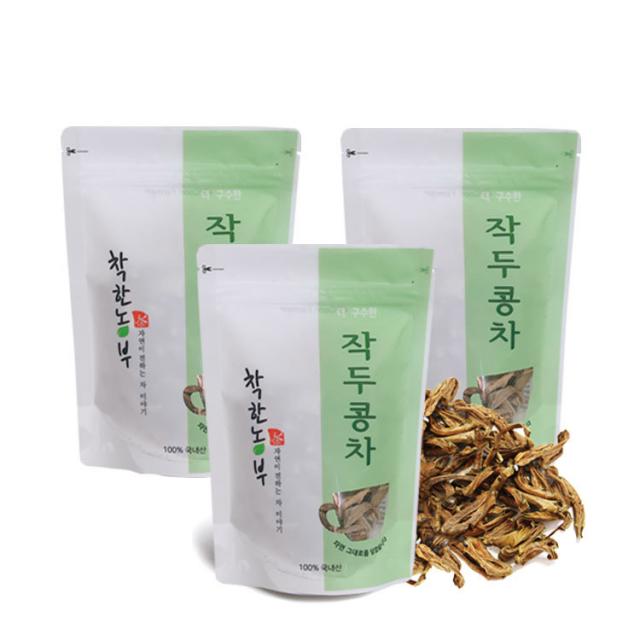 HACCP인증 착한농부 작두콩차 40g, 3개