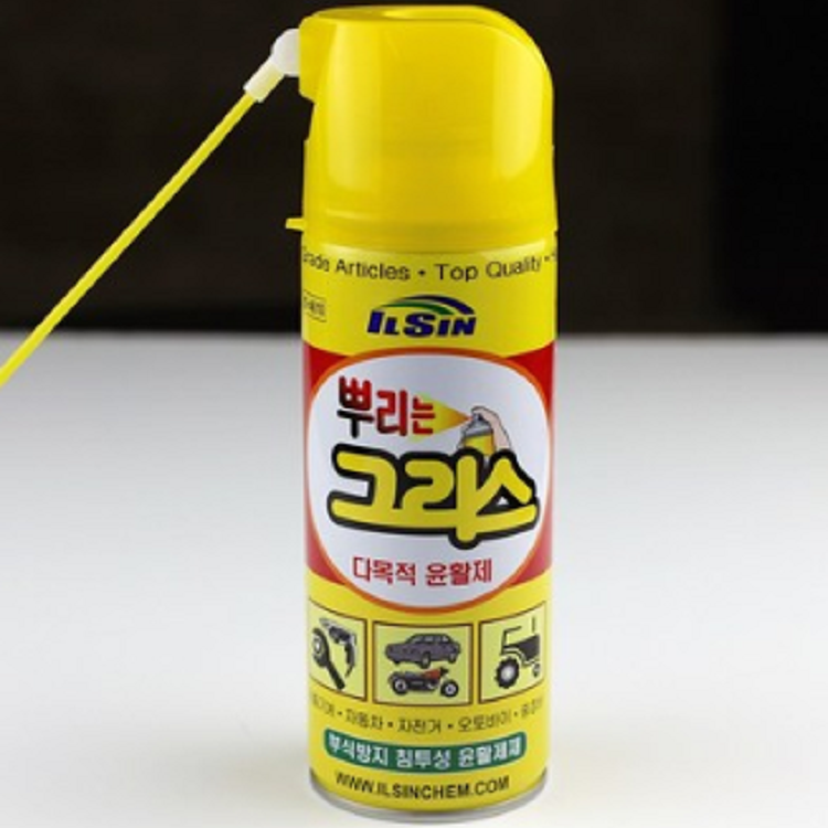 일신 뿌리는구리스 그리스 스프레이 구리스420ml 1개