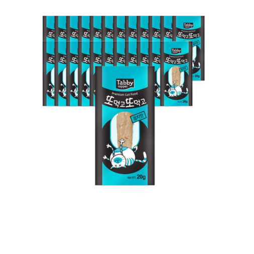 테비 또먹고또먹고 고양이 간식 20g, 참치, 24개