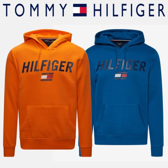 [해외] 미국정품 Tommy Hilfiger Dwayne Pullover Hoodie 타미힐피거 드웨인 남자 풀오버 맨투맨 긴팔 티셔츠