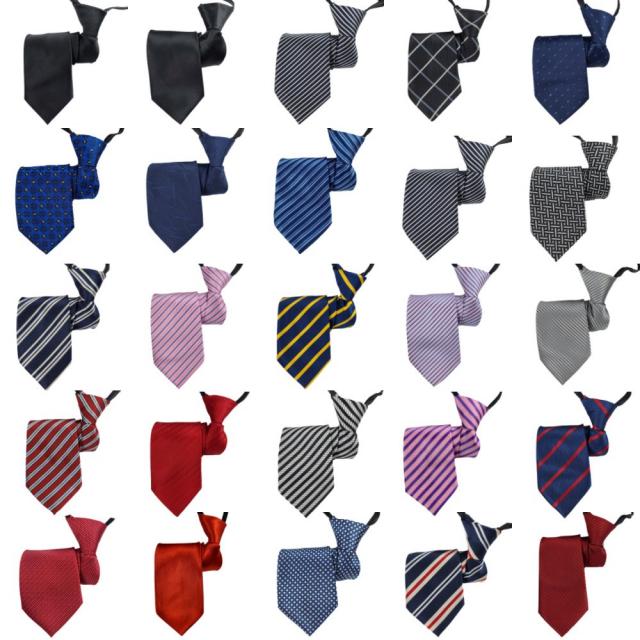 남자 자동/수동 넥타이 지퍼 면접/결혼 취업선물 넥타이