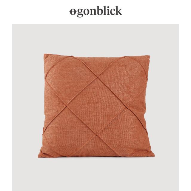 Ogonblick 북유럽 시시각각 홀선스 시리즈 침대 머리 쿠션 소파 사무실 낮잠을 안아 베개, 45x45cm