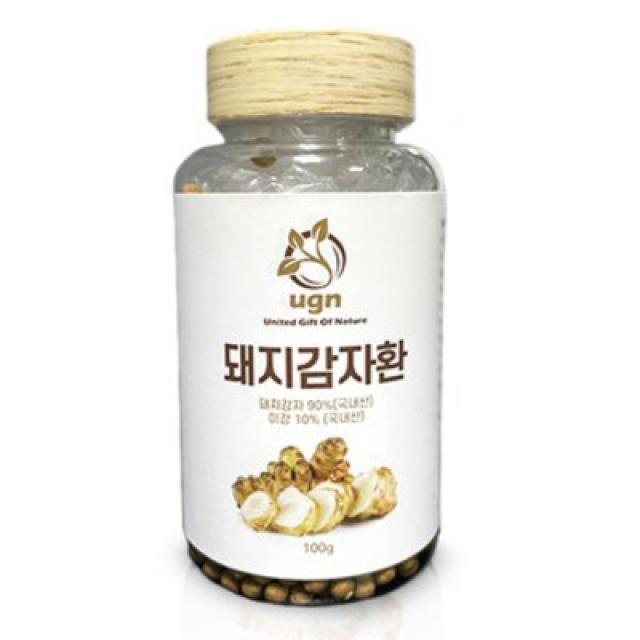 유지앤 돼지감자환, 100g, 1개