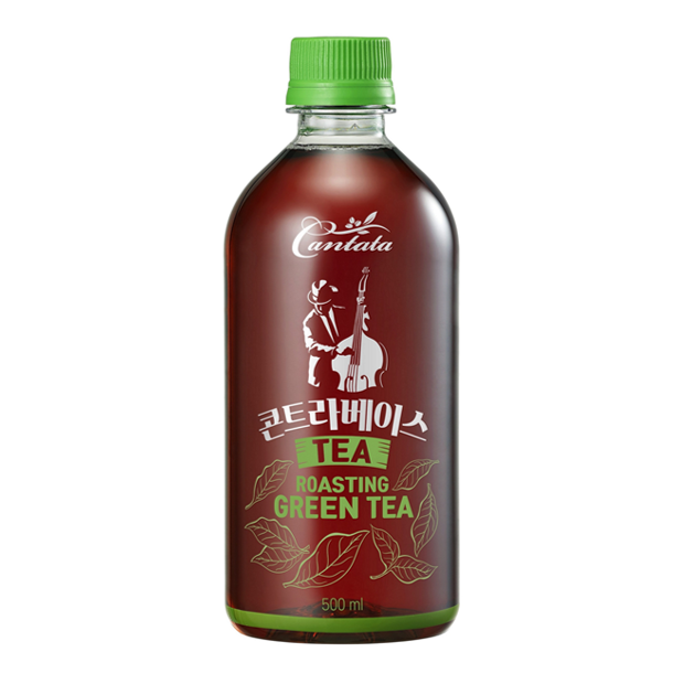 칸타타 콘트라베이스 로스팅 그린티 500ml × 24페트, 단품, 단품