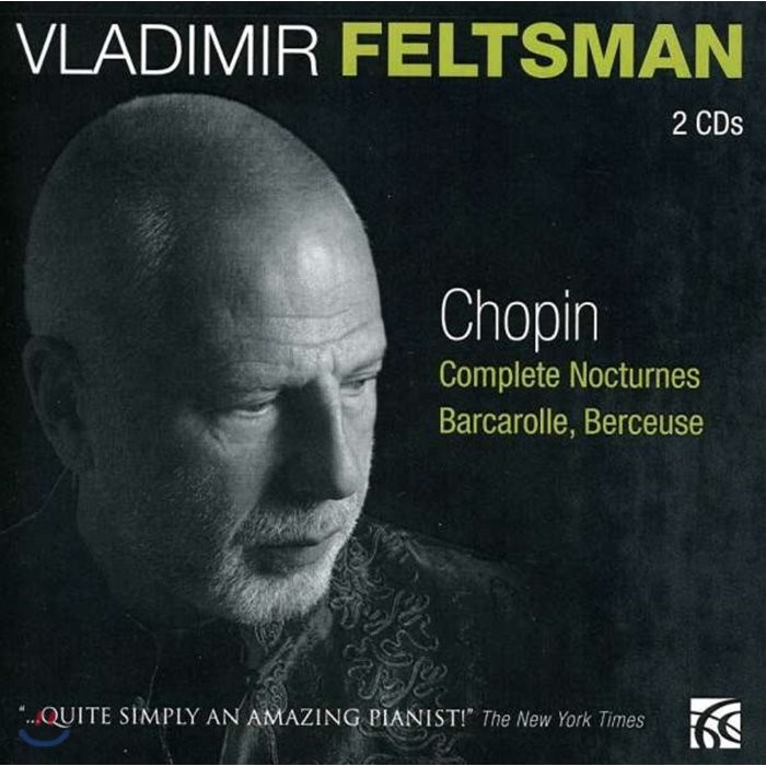 Vladimir Feltsman 쇼팽: 야상곡 [녹턴] 전곡집 뱃노래 자장가 - 블라디미르 펠츠만 (Chopin: Complete Nocturnes B...