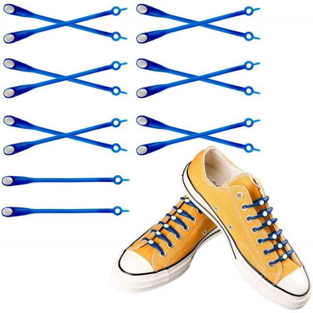 [INFLATION] 맺지 않는 신발 끈 운동화 기지개 신발 끈 쉽게 장착 신축성 신발 끈 어린이 성인 노인 손끝