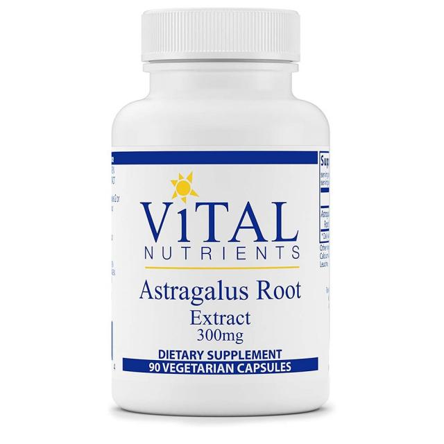 Vital Nutrients 바이탈 뉴트리언트 복사뼈 뿌리 Astragalus Root Extract 300 mg 90 베지캡슐