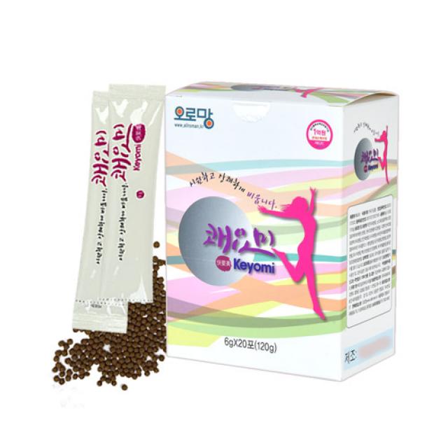 오로망 식이섬유 상쾌한 장비움 발효식품 쾌요미, 6g, 20포
