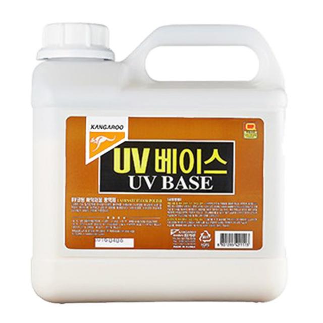 캉가루 UV베이스 3.75L 코팅 강화마루 광택제 왁스 마루바닥 코팅제 우드 코팅왁스, 1개