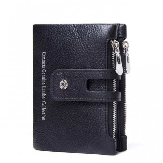 [해외]여성가방 연락's Fashion Short Women 지갑 암 Genuine Leather Womens Wallets Zipper Design 와