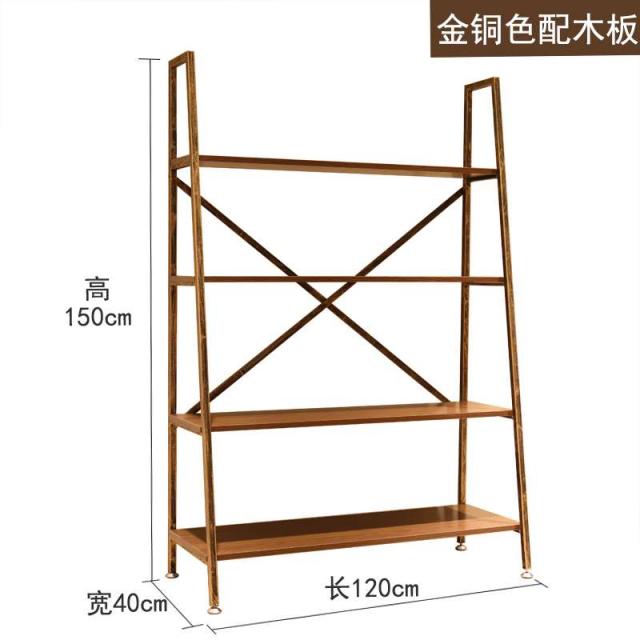 스탠드진열대 옷가게 신발대 진열 짐받이 신발가게 전시대 신발파우치 수납대다층 빈티지 스틸아트, T11-나무를 배합한 스케이트보드 120(금동색)