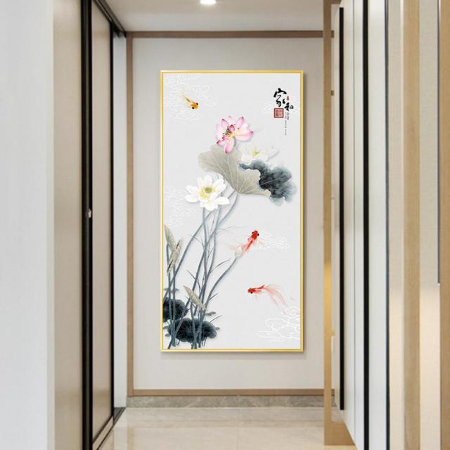 벽화 장식그림 객실 거실 인테리어 그림 액자 세트 16호 AN77z06, 스타일 B