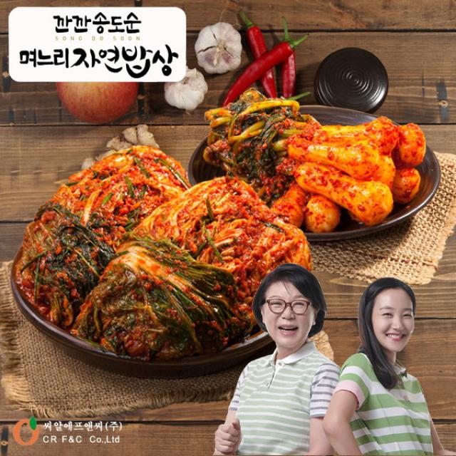 [깐깐 송도순] 포기김치 5kg+총각김치 3kg