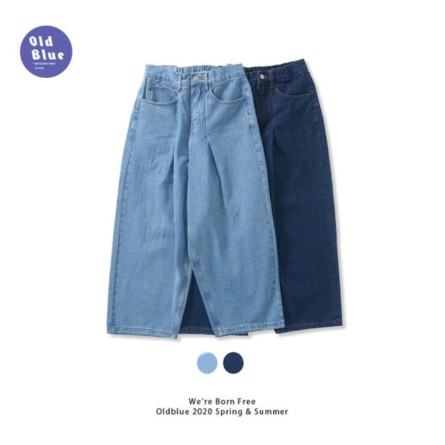 위파인더 추동 남성복 과 일국의 큰 평상복 바지 복고 붐에 워싱 와이드 데님 팬츠 스트레이트. 254