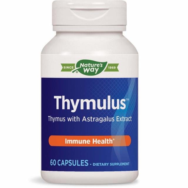 Nature's Way 네이처스웨이 림프선 면역 건강 Thymulus Immune Health 60정, 1팩