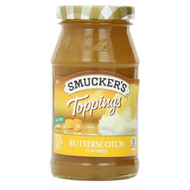 Smuckers Butterscotch Flavored Topping 스머커스 버터스카치 맛 토핑 12.25oz, 1개