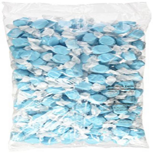 Blue Raspberry Saltwater Taffy 3 Pound Bag by Sweets 과자에 의하여 파란 나무 딸기 바닷물 Taffy 1360.8g 부대, 1