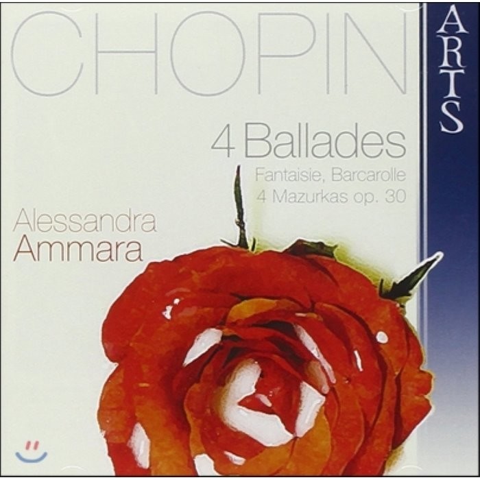 Alessandra Ammara 쇼팽: 발라드 환상곡 뱃노래 마주르카 (Chopin: 4 Ballades Fantaisie Barcarolle 4...