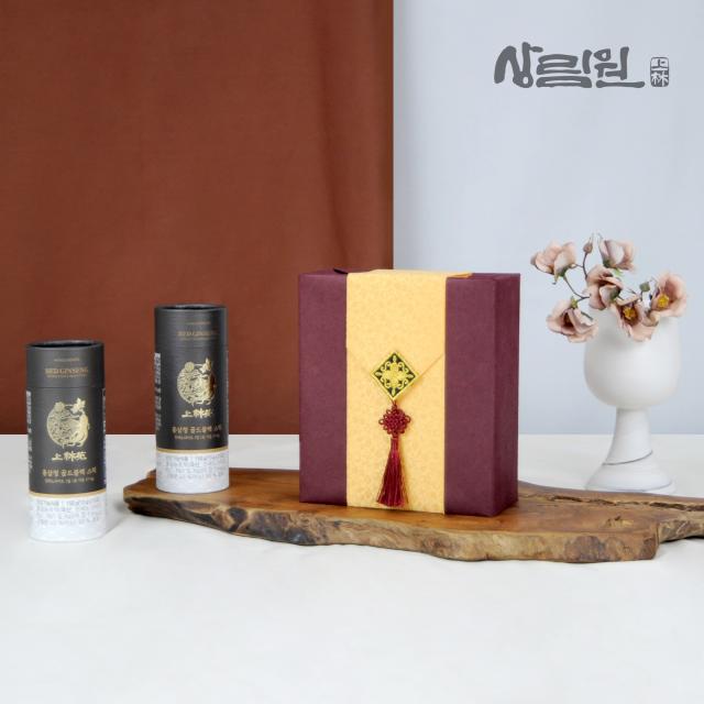 [상림원] 홍삼정 골드블랙 홍삼스틱 30포 홍삼진액 선물세트 (한지포장), 10g x 30포, 1세트, 한지포장