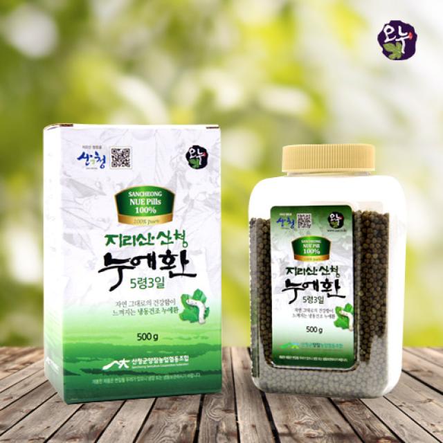 산엔청 지리산 산청 누에환, 500g, 1개