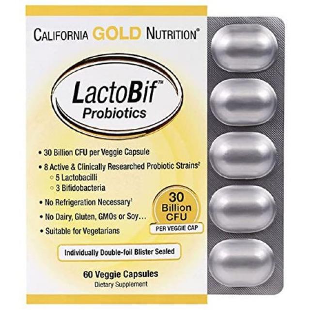 해외770003382 락토비프 프로바이오틱스 잔존유산균 300억 60캡슐 California Gold Nutrition LactoBif P, 상세 설명 참조0, 상세 설명 참조0