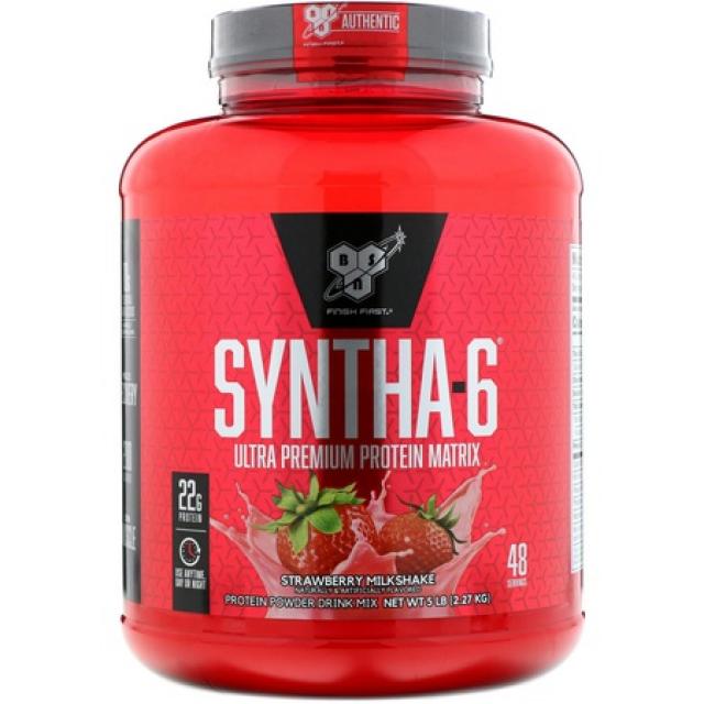 BSN Syntha-6 Ultra Premium Protein Matrix Strawberry Milkshake 5.0 lbs (2.27 kg), 상세 설명 참조0, 상세 설명 참조0