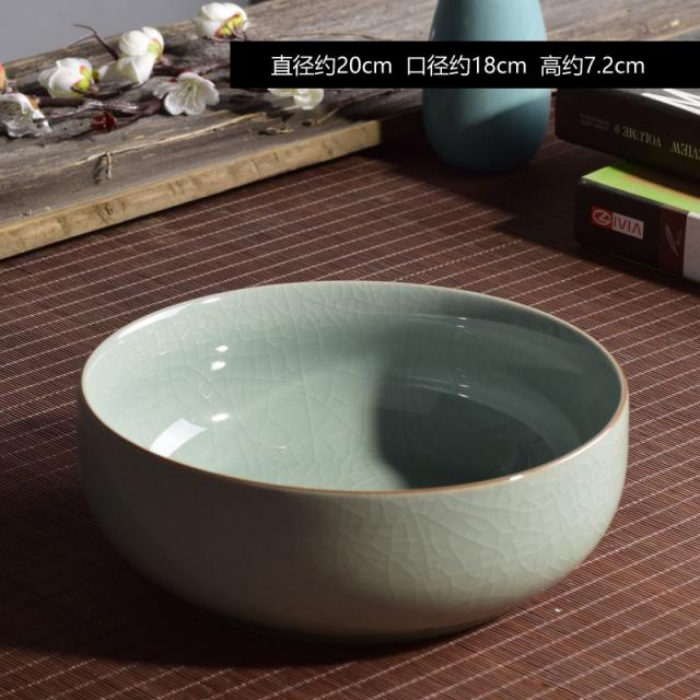 어반30 엔틱 다육이 도자기 화분 얼음 쪼개진 무공수배동전초수공기련수선녹라화분자, 03형요직구분청20cm