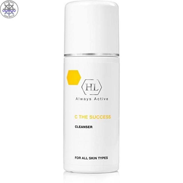 [ HL ALWAYS ACTIVE ] HL Holy Land Cosmetics C 더 석세스 클렌저 비타민 C 및 알파 하이드 록시 산 함유로 과다 건조 또는 자극없이 부드럽게 클렌징 8.5 fl.oz, 1개