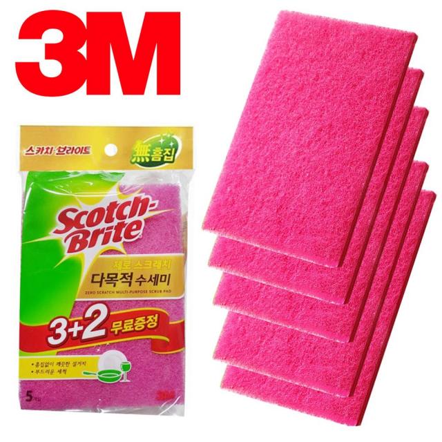 3M 0907 제로스크래치 다목적수세수세미강력수세미쓰리엠str2315, 1, 1