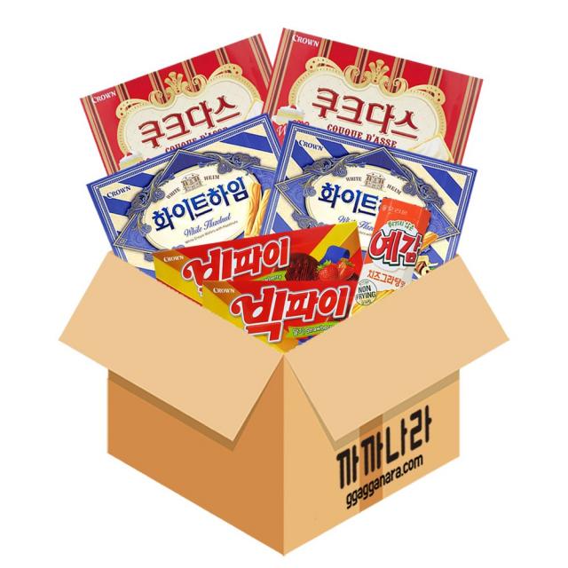 까까나라 만원의 행복 곽과자 세트, 1세트
