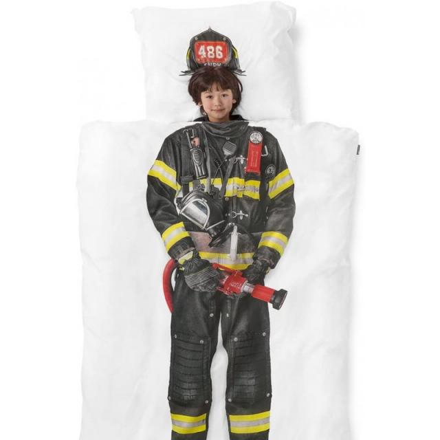 이불 커버 & 베개 커버 세트 싱글 시시해 듀베카바 SNURK DUVET COVERS [Fire Fighter], 단일상품