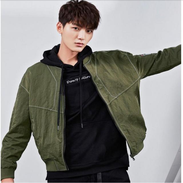 GB1004 남성 블루종 야구점퍼 봄점퍼 가디건 집업 기본템
