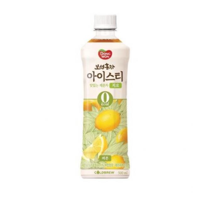 동원 보성홍차 아이스티 제로 레몬, 21개, 500ml